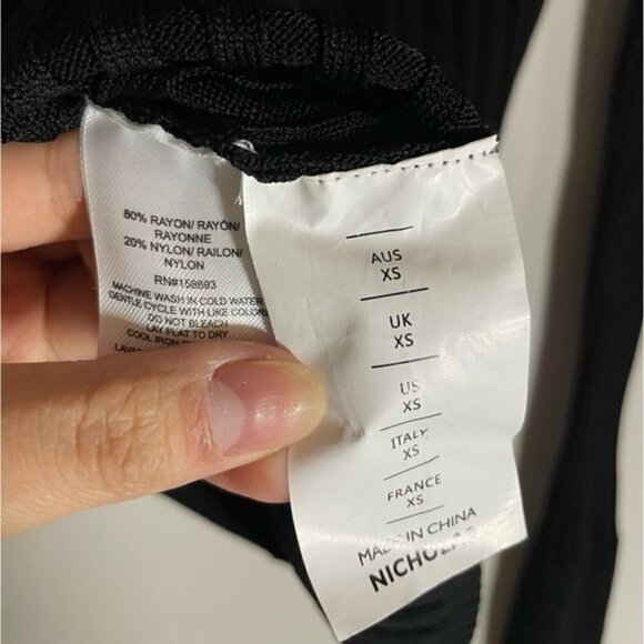 Nicholas Zia Ribbed Henley Sweater size XS - Picture 10 of 10